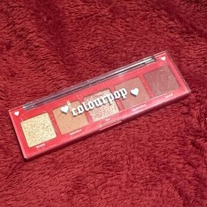 ColourPop Eyeshadow Palette - Gold, Tan, Red Hues